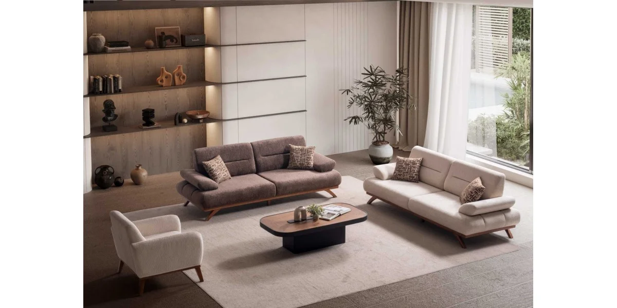 P6465 Mono Koltuk Takimi - ROMELLI SOFA .