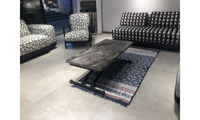 Akıllı Orta Sehpa Mermer Desen