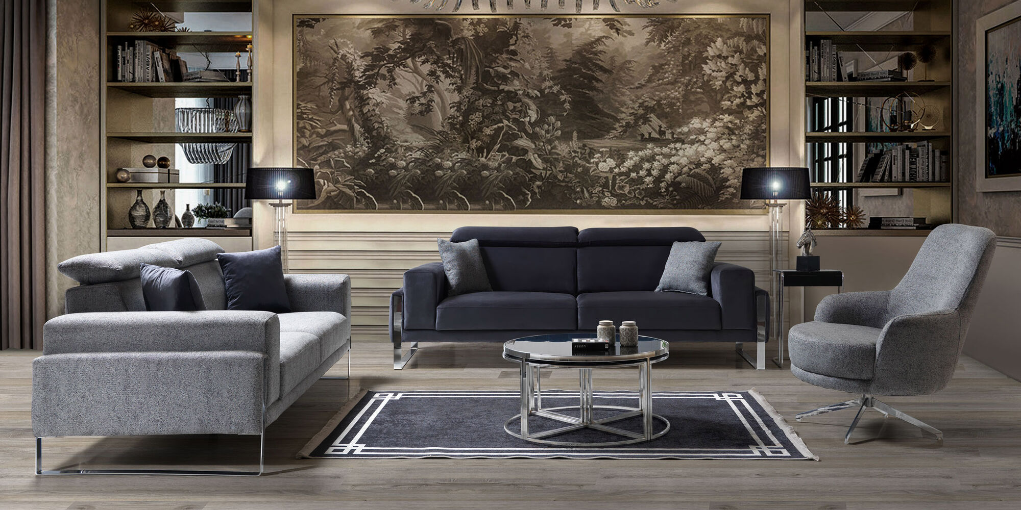 Ares Koltuk Takimi Gümüs