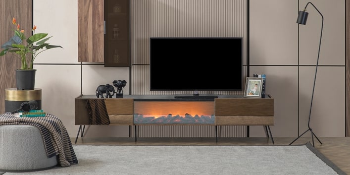 Bronze TV Ünitesi Ceviz